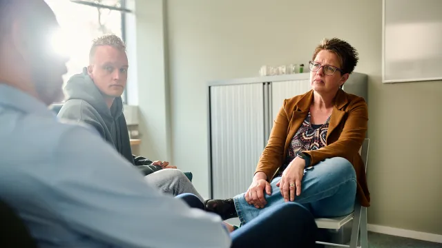 Wilma behandelaar man jongere